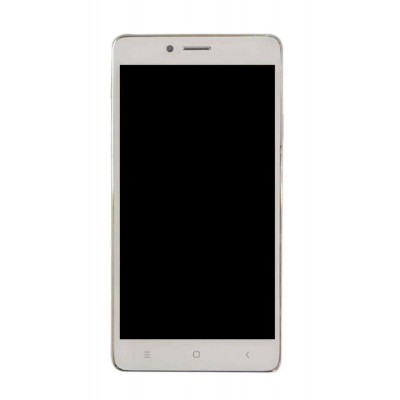 Lcd Frame Middle Chassis For Greenberry Mi4 White By - Maxbhi Com