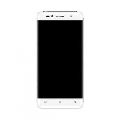 Lcd Frame Middle Chassis For Hitech Air A9 White By - Maxbhi Com