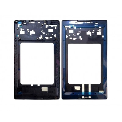 Lcd Frame Middle Chassis For Lenovo Tab 2 A8 Lte 16gb Black By - Maxbhi Com