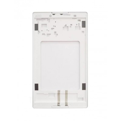 Lcd Frame Middle Chassis For Lenovo Tab 2 A8 Lte 16gb White By - Maxbhi Com