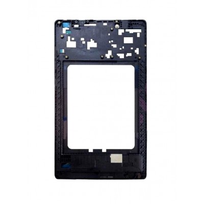 Lcd Frame Middle Chassis For Lenovo Tab 2 A8 Lte 8gb Black By - Maxbhi Com