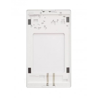 Lcd Frame Middle Chassis For Lenovo Tab 2 A8 Lte 8gb White By - Maxbhi Com