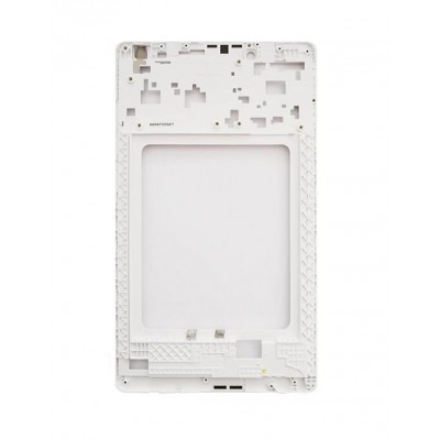 Lcd Frame Middle Chassis For Lenovo Tab 2 A8 Lte 8gb White By - Maxbhi Com