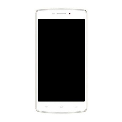Lcd Frame Middle Chassis For Salora Njoy X E7 White By - Maxbhi Com