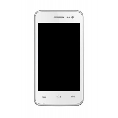 Lcd Frame Middle Chassis For Sansui U40 Plus Black By - Maxbhi Com