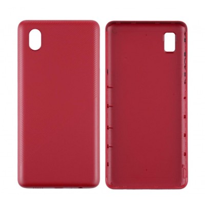 Back Panel Cover For Samsung Galaxy A01 Core Red - Maxbhi Com