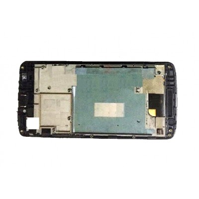 Lcd Frame Middle Chassis For Acer Liquid E700 Black By - Maxbhi Com