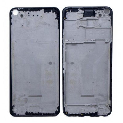 Lcd Frame Middle Chassis For Infinix Note 7 Black By - Maxbhi Com