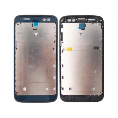 Lcd Frame Middle Chassis For Lenovo A516 White By - Maxbhi Com