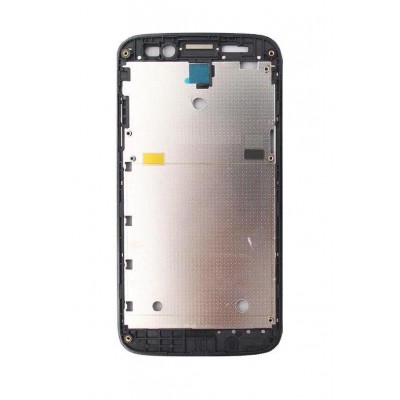 Lcd Frame Middle Chassis For Lenovo A516 White By - Maxbhi Com