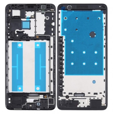 Lcd Frame Middle Chassis For Samsung Galaxy A01 Core Black By - Maxbhi Com