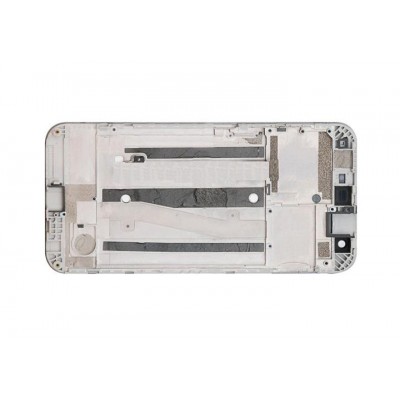 Lcd Frame Middle Chassis For Zte Blade A512 Pink By - Maxbhi Com