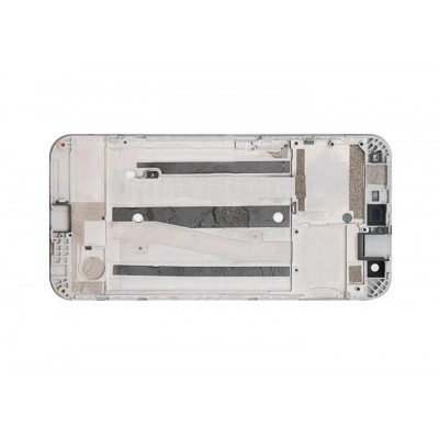 Lcd Frame Middle Chassis For Zte Blade A512 White By - Maxbhi Com