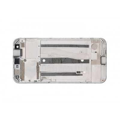 Lcd Frame Middle Chassis For Zte Blade A512 White By - Maxbhi Com