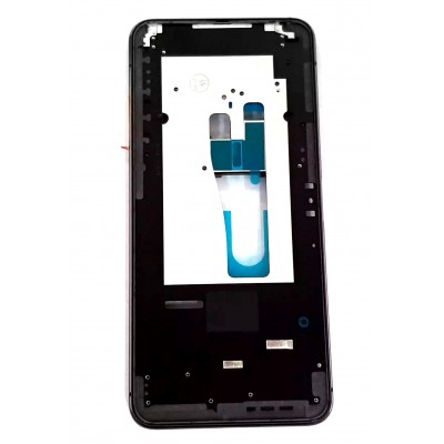 Lcd Frame Middle Chassis For Asus Zenfone 7 Zs670ks Black By - Maxbhi Com