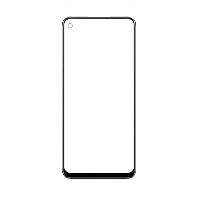 Replacement Front Glass For Realme 6s White By - Maxbhi Com