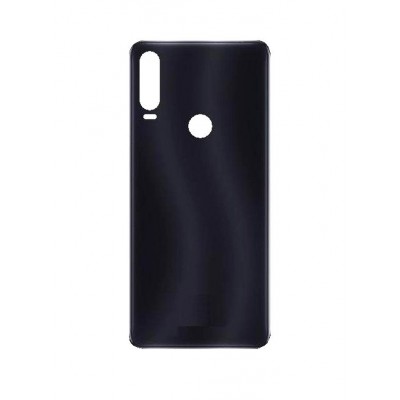 Back Panel Cover For Alcatel 1s 2020 Black - Maxbhi Com