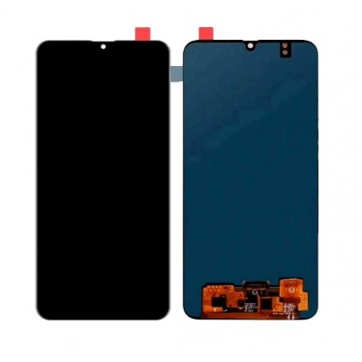 Lcd With Touch Screen For Samsung Galaxy A40s White By - Maxbhi Com