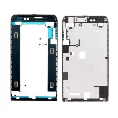 Lcd Frame Middle Chassis For Htc One V T320e G24 Black By - Maxbhi Com