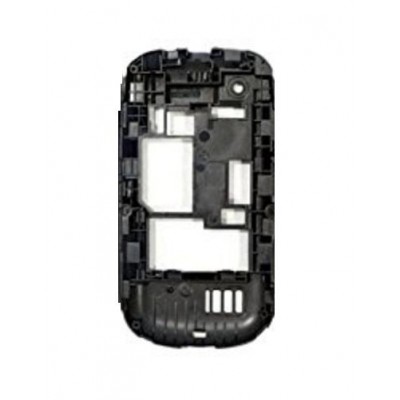 Lcd Frame Middle Chassis For Nokia Asha 201 Blue By - Maxbhi Com