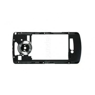 Lcd Frame Middle Chassis For Samsung I8910 Omnia Hd Brown By - Maxbhi Com
