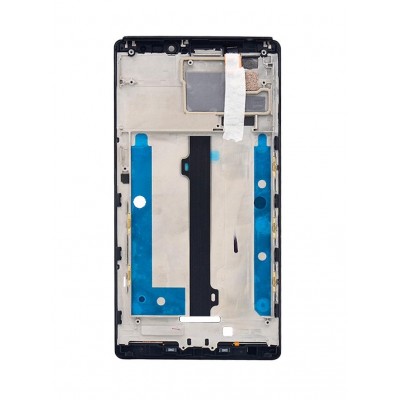 Lcd Frame Middle Chassis For Lenovo K920 White By - Maxbhi Com