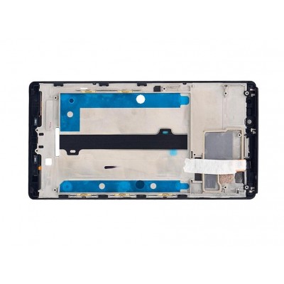 Lcd Frame Middle Chassis For Lenovo K920 White By - Maxbhi Com