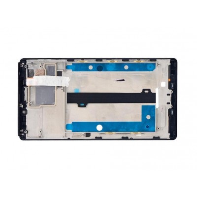 Lcd Frame Middle Chassis For Lenovo K920 White By - Maxbhi Com