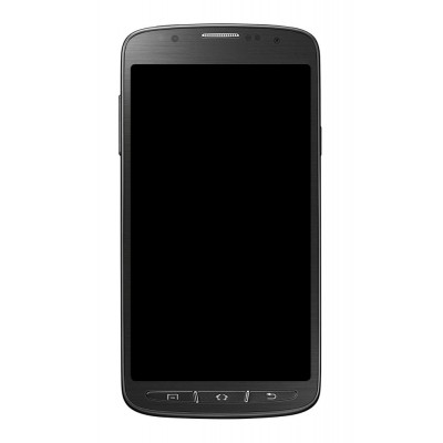 Lcd Frame Middle Chassis For Samsung Galaxy S4 Active Shve470s Blue By - Maxbhi Com