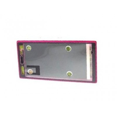 Lcd Frame Middle Chassis For Sony Xperia Acro S Lt26w Pink By - Maxbhi Com