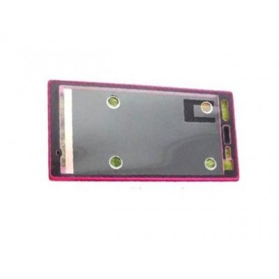 Lcd Frame Middle Chassis For Sony Xperia Acro S Lt26w Pink By - Maxbhi Com