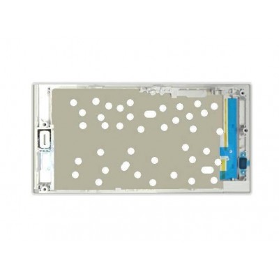 Lcd Frame Middle Chassis For Sony Xperia Acro S Lt26w White By - Maxbhi Com