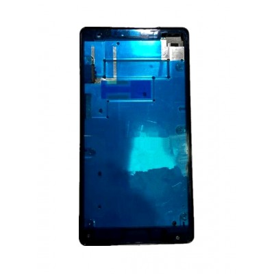 Lcd Frame Middle Chassis For Sony Xperia Z2a D6563 Black By - Maxbhi Com