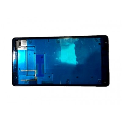 Lcd Frame Middle Chassis For Sony Xperia Z2a D6563 Turquoise By - Maxbhi Com
