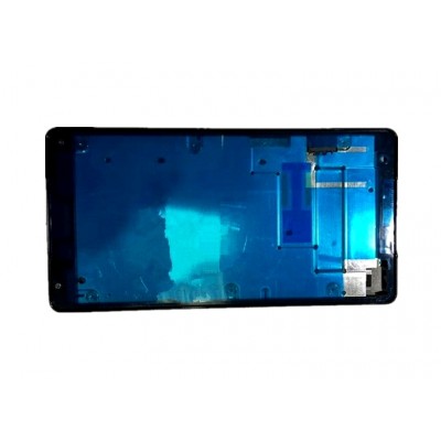 Lcd Frame Middle Chassis For Sony Xperia Z2a D6563 Turquoise By - Maxbhi Com