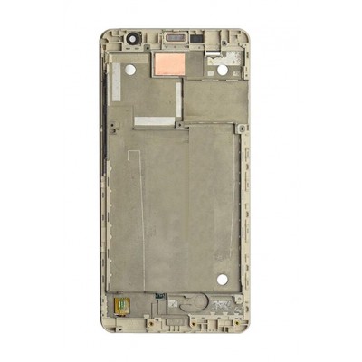 Lcd Frame Middle Chassis For Asus Zenfone 3 Deluxe 5 5 Zs550kl White By - Maxbhi Com