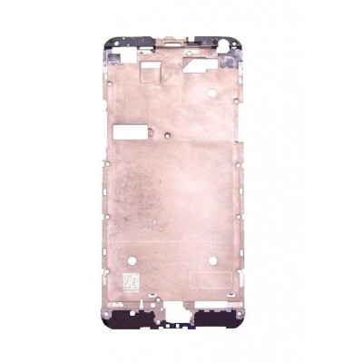 Lcd Frame Middle Chassis For Meizu M1 Note Pink By - Maxbhi Com