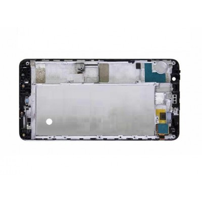 Lcd Frame Middle Chassis For Vodafone Smart Ultra 7 Grey By - Maxbhi Com