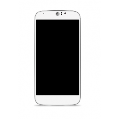 Lcd Frame Middle Chassis For Acer Liquid Jade S S56 White By - Maxbhi Com