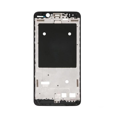 Lcd Frame Middle Chassis For Bq Aquaris V Plus Black By - Maxbhi Com