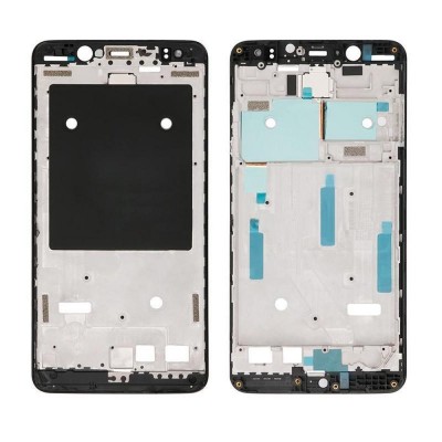 Lcd Frame Middle Chassis For Bq Aquaris V Plus White By - Maxbhi Com