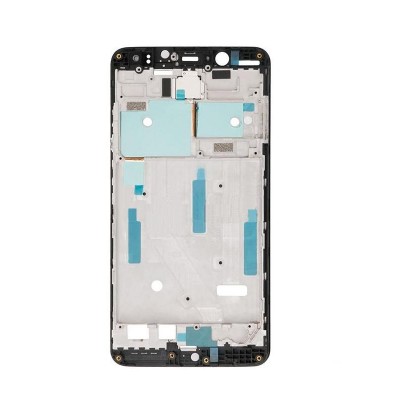 Lcd Frame Middle Chassis For Bq Aquaris V Plus White By - Maxbhi Com