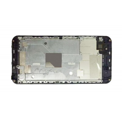 Lcd Frame Middle Chassis For Homtom Ht37 Pro Grey By - Maxbhi Com