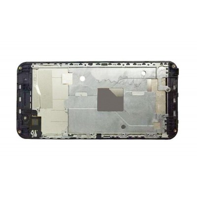 Lcd Frame Middle Chassis For Homtom Ht37 Pro Grey By - Maxbhi Com