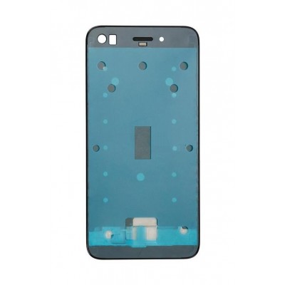 Lcd Frame Middle Chassis For Huawei Y6 Pro 2017 Black By - Maxbhi Com