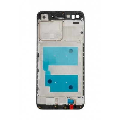 Lcd Frame Middle Chassis For Huawei Y6 Pro 2017 Black By - Maxbhi Com