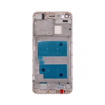 Lcd Frame Middle Chassis For Huawei Y6 Pro 2017 Gold By - Maxbhi Com