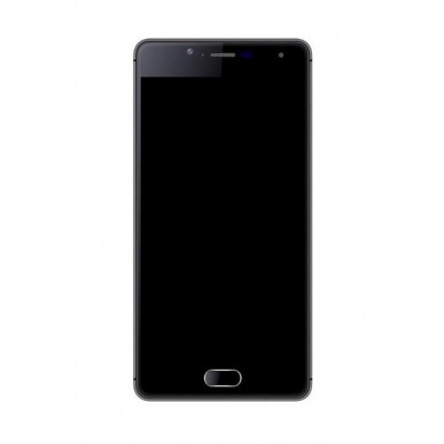 Lcd Frame Middle Chassis For Qmobile Noir A6 Black By - Maxbhi Com