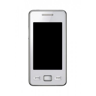 Lcd Frame Middle Chassis For Samsung S5260 Star Ii White By - Maxbhi Com