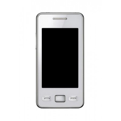 Lcd Frame Middle Chassis For Samsung Star Ii S5263 White By - Maxbhi Com